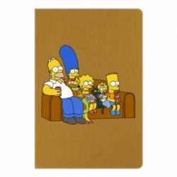 Блокнот с принто Семейство Симпсонов - PrintSalon