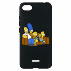 Чехол для Xiaomi Redmi 6A Семейство Симпсонов - PrintSalon