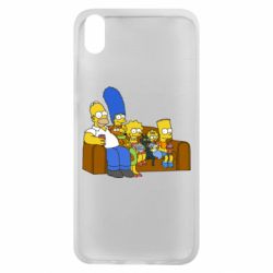 Чехол для Xiaomi Redmi 7A Семейство Симпсонов - PrintSalon