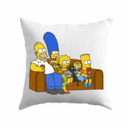 Подушка Семейство Симпсонов - PrintSalon