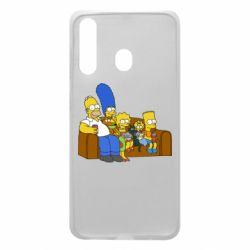 Чехол для Samsung A60 Семейство Симпсонов - PrintSalon