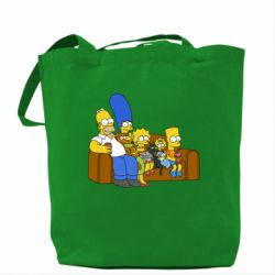 Эко-сумка Семейство Симпсонов