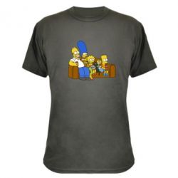 Камуфляжная футболка Семейство Симпсонов - PrintSalon