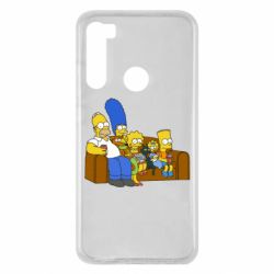 Чехол для Xiaomi Redmi Note 8 Семейство Симпсонов - PrintSalon