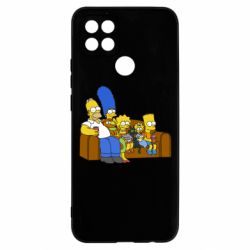 Чехол для Oppo A15s/A15 Семейство Симпсонов - PrintSalon