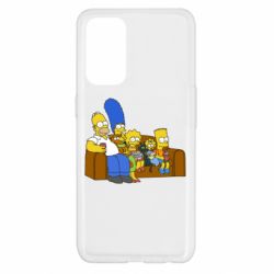 Чехол для Oppo Reno 5 4G Семейство Симпсонов - PrintSalon