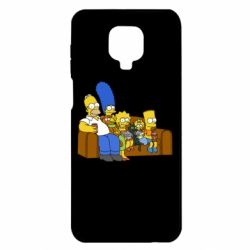 Чехол для Xiaomi Redmi Note 9S/9Pro/9Pro Max Семейство Симпсонов - PrintSalon