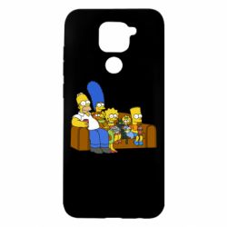 Чехол для Xiaomi Redmi Note 9/Redmi 10X Семейство Симпсонов - PrintSalon