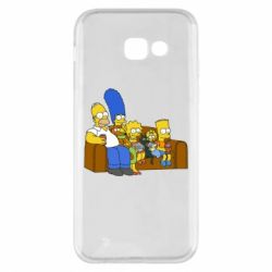 Чехол для Samsung A5 2017 Семейство Симпсонов - PrintSalon