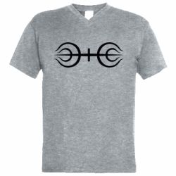 Чоловіча футболка з V-подібним вирізом Senju clan - PrintSalon