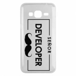 Чехол для Samsung J3 2016 Senor Developer - PrintSalon