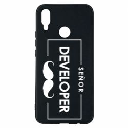 Чехол для Huawei P Smart Plus 2018 Senor Developer - PrintSalon