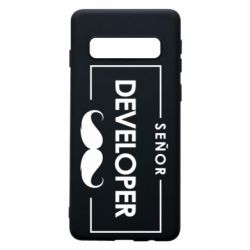 Чехол для Samsung S10 Senor Developer - PrintSalon