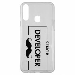 Чехол для Samsung A20s Senor Developer - PrintSalon