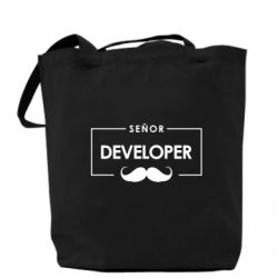 Эко-сумка Senor Developer - PrintSalon