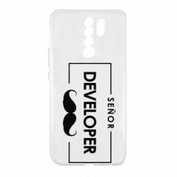 Чехол для Xiaomi Redmi 9 Senor Developer - PrintSalon