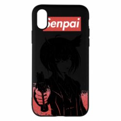 Чехол для iPhone X/Xs Senpai Girl