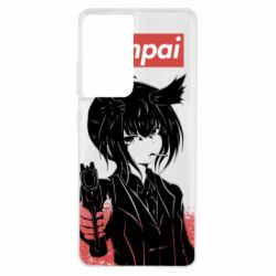 Чохол для Samsung S21 Ultra Senpai Girl - PrintSalon