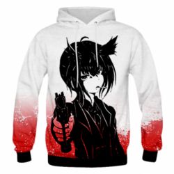 Чоловіче 3D худі Senpai Girl - PrintSalon