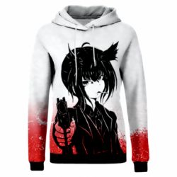 Жіноче 3D худі Senpai Girl