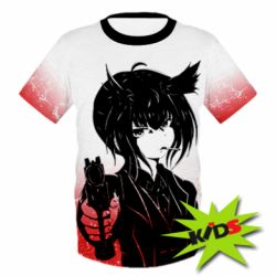 Дитяча 3D футболка Senpai Girl