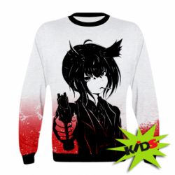 Дитячий 3D світшот Senpai Girl - PrintSalon