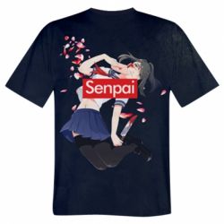 Чоловіча футболка 3D Senpai