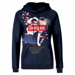 Жіноче 3D худі Senpai