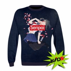Детский 3D свитшот Senpai - PrintSalon