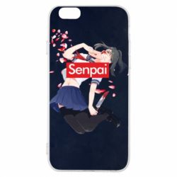 Чехол для iPhone 6/6S Senpai - PrintSalon