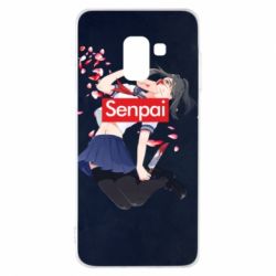 Чехол для Samsung A8 2018 Senpai - PrintSalon