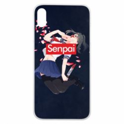 Чехол для iPhone Xs Max Senpai - PrintSalon