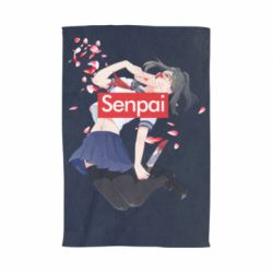 Полотенце с принтом Senpai - PrintSalon