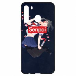 Чехол для Samsung A21 Senpai - PrintSalon