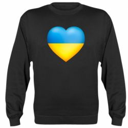 Реглан (свитшот) Серце патріота - PrintSalon