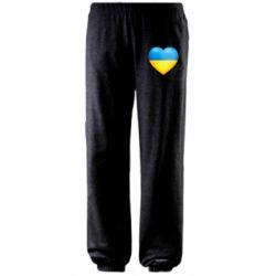 Штаны Серце патріота - PrintSalon