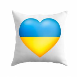 Подушка Серце патріота - PrintSalon