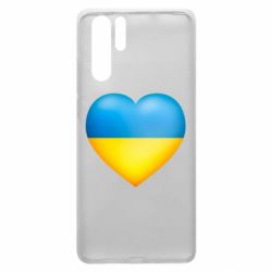 Чехол для Huawei P30 Pro Серце патріота - PrintSalon