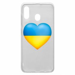 Чехол для Samsung A30 Серце патріота - PrintSalon