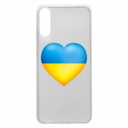 Чехол для Samsung A70 Серце патріота - PrintSalon