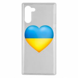 Чехол для Samsung Note 10 Серце патріота - PrintSalon
