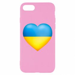 Чехол для iPhone 8 Серце патріота - PrintSalon