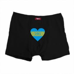 Труси-боксери Серце України - PrintSalon