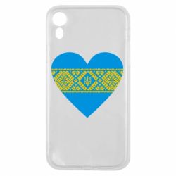 Чохол для iPhone XR Серце України - PrintSalon