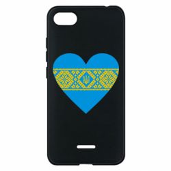Чохол для Xiaomi Redmi 6A Серце України - PrintSalon