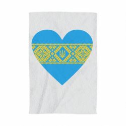 Рушник з принтом Серце України - PrintSalon