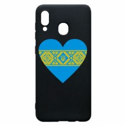 Чохол для Samsung A30 Серце України - PrintSalon
