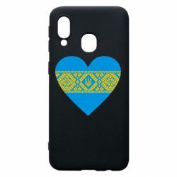 Чохол для Samsung A40 Серце України - PrintSalon
