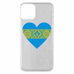 Чохол для iPhone 11 Серце України - PrintSalon