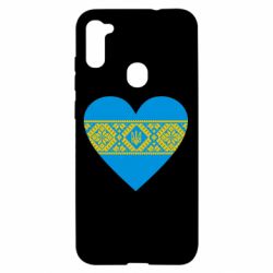 Чохол для Samsung A11 / M11 Серце України - PrintSalon